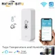 Tuya Smart Temperature And Humidity Sensor WiFi APP Remote Monitor For Smart Home var SmartLife WorkWith Alexa Google Assistant