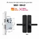 Tuya wifi fechadura waterproof eletronica biometria Digital Electronic fingerprint Tuya Smart Door lock