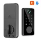 Factory customized Smart door lock for the front door TUYA APP fingerprint electronic deadlock smart door lock