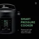 iQ Smart Pressure Cooker 10 Cooking Functions & 18 Features, Built-in Scale, 1000+ Presets & Times & Temps w/App for 600+ F