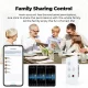 AlexXi tuya Zigbee Smart fan light switch US Network connection APP control Alexa and Google Assistant voice control AC110V220V