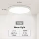 0.9inch Smart Lamp Round LED Ceiling Lights 24W 28W APP/ Remote Control Dimmable Ultrathin LED Lights Room Decor for Living Room