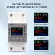 TOMZN 63A 80A WIFI Smart Energy Meter Kwh Metering Circuit Breaker Timer with voltage current and leakage protection TUYA TOMPD