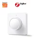 Tuya EU Smart Wifi/Zigbee Dimmer Light Switch Dimming Panel Wall Smart Switch 220-240V Works with Alexa Google Home APP Control