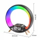 RGB Table Lamp Bluetooth Speaker APP Music Rhythm Pickup Clock Alarm Smart Desk Lamp Home Colorful Atmosphere LED Night Lights