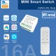 eWeLink Smart Dimmer Switch WiFi 16A Relay Module Breaker Compatible With 2.4G 6 Key Remote Control Work With Alexa Google Home