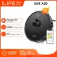 ILIFE A20 Robot Vacuum and Mop Combo, LiDAR Navigation, 3000Pa Suction, Smart Mapping, App/Alexa Control, Ideal for Pet Hair