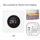 TUYA WiFi Smart Knob Thermostat Floor Heating Water Gas Boiler Home Room Programmable Temperature Controller Alexa Google Home