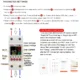 Tuya WiFi Smart Circuit Breaker 2P 63A 230V Energy Meter Power kWh Leakage Over Under Voltage Protector Relay Device Switch