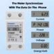 60A WIFI Smart Switch TUYA Energy Meter Kwh Metering Circuit Breaker Timer with over voltage current Limiter protection