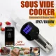 Smart Wifi Control IPX7 Waterproof Vacuum Sous Vide Cooker 1800W Immersion Circulator Accurate Cooking With LCD Digital Display