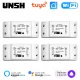 Tuya Smart WiFi Switch With Power Metering Mini Smart Breaker Smart Life Remote Control Work With Alexa Google Home Yandex Alice