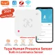 Tuya WiFi Human Presence Sensor MmWave Radar Detector With Luminance Sensor For Smart Home Smart Life replace PIR Sensor