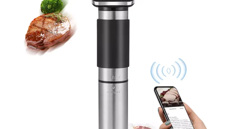 BioloMix 5th Generation Stainless Steel WiFi Sous Vide Cooker IPX7 Waterproof Thermal Immersion Circulator Smart APP Control