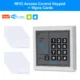 WiFi Tuya Access Control Keypad 125KHz RFID Standalone Access Controller System Door Opener WG26 Card Reader Smart APP Unlock