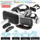 Virtual Reality VR Glasses IMAX Huge Screen 3D Glasses Google Cardboard Box VR Helmet for 4.5-6.53″ Phone,Support Game Joysticks