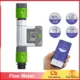 Wi-Fi Water Flow Meter for Garden Hose Smart Water Meter with 4 Flow Modes Real-Time Flow Tracking Easy Reading Display Alerts