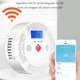 Tuya WiFi Smart CO Meter Carbon Monoxide Detector Electrochemical Sensor LCD Screen Sound Lihgt Alarm CO Tester CO Leakage Alarm