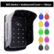 Standalone Access Controller RFID Access Control Keypad Waterproof Rainproof Cover digital panel Card Reader Door Lock System